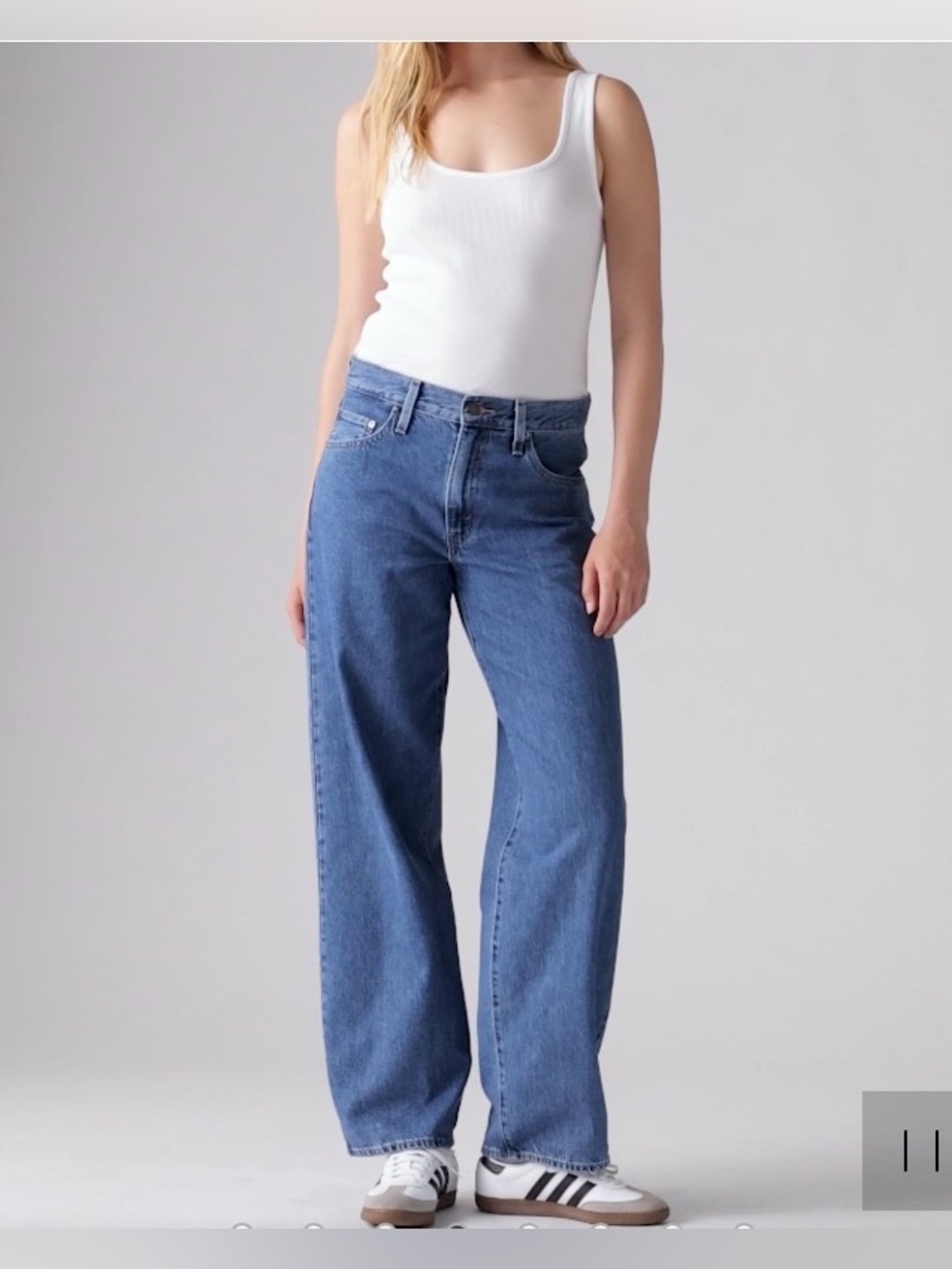 Levi's Blue Baggy Dad Jeans Premium Quality